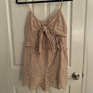 Women’s Tan Romper